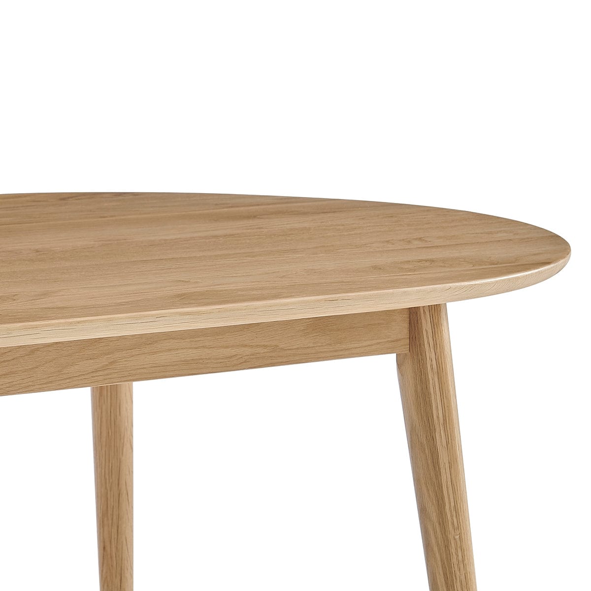 Heidi Solid Oak Oval 6-8 Seater Dining Table - Natural - DUSK