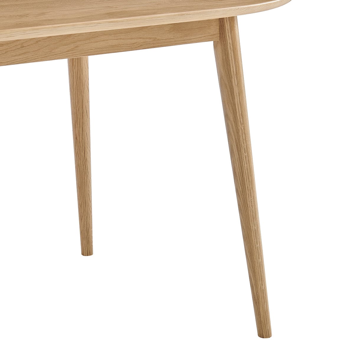 Heidi Solid Oak Oval 6-8 Seater Dining Table - Natural - DUSK