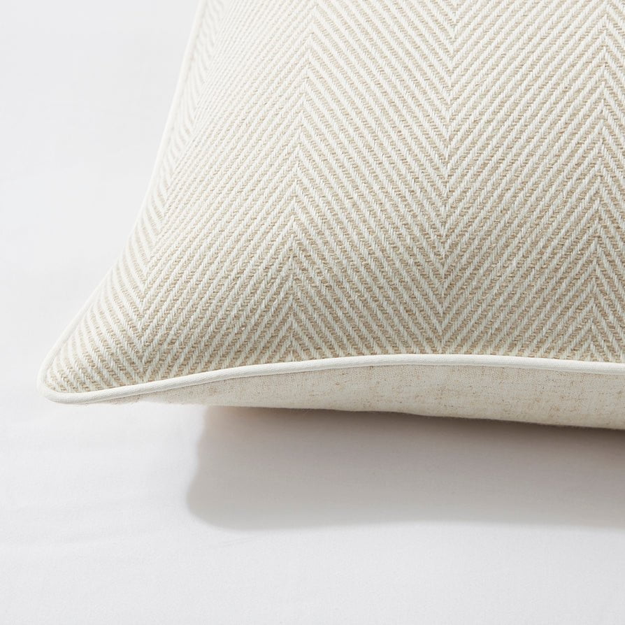Herringbone Cushion Cover - Natural - DUSK