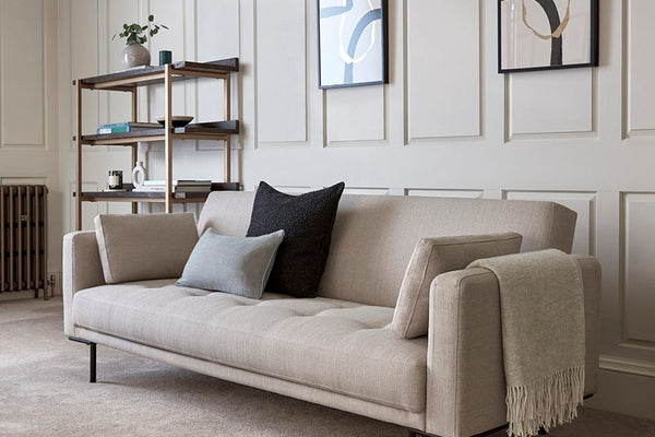 Hudson Click Clack Sofa Bed - Stone Grey - DUSK