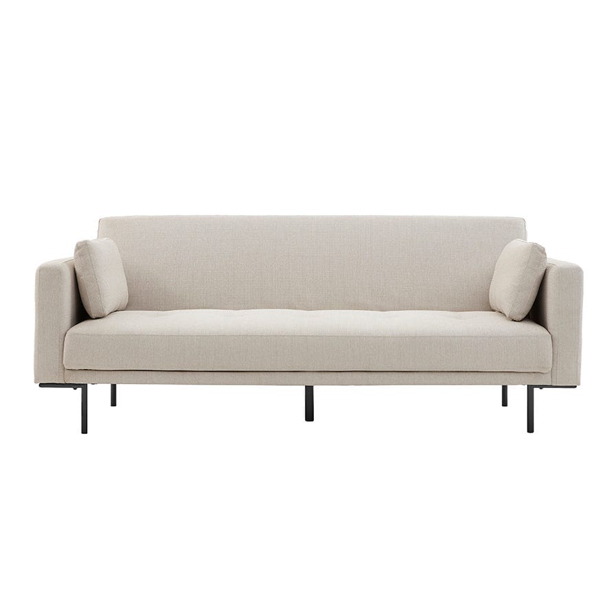 Hudson Click Clack Sofa Bed - Stone Grey - DUSK