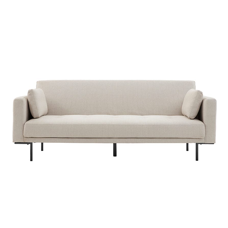 Hudson Click Clack Sofa Bed - Stone Grey - DUSK
