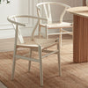 Jade Set Of 2 Dining Chairs - Light Beige/Natural - DUSK