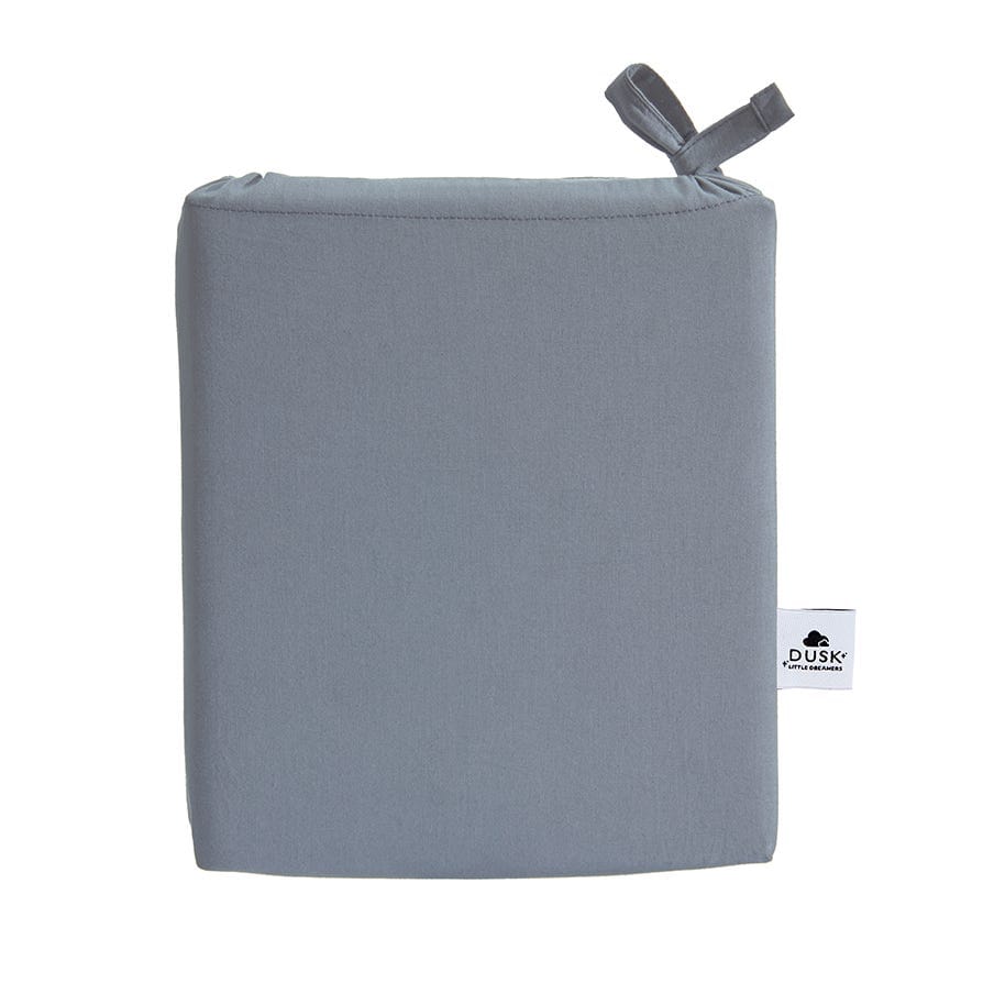 Kids Fitted Sheet - Grey/White - DUSK