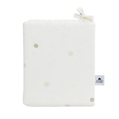 Kids Spots & Stars Reversible Bed Linen Set - 100% Cotton - Grey/Stone - DUSK