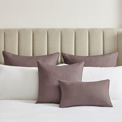 Linen Look Cushion Cover - Taupe - DUSK