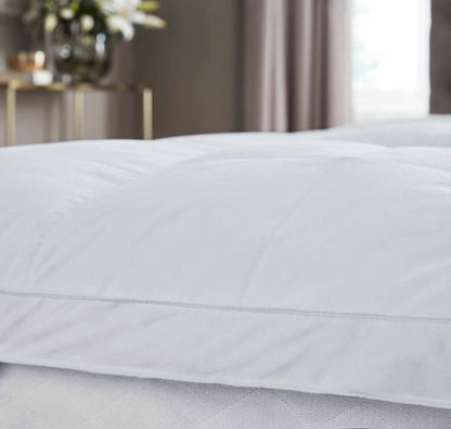 Luxury Duck Feather & Down Mattress Topper - DUSK
