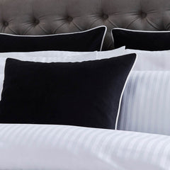 Luxury Velvet Cushion Cover - Black - DUSK