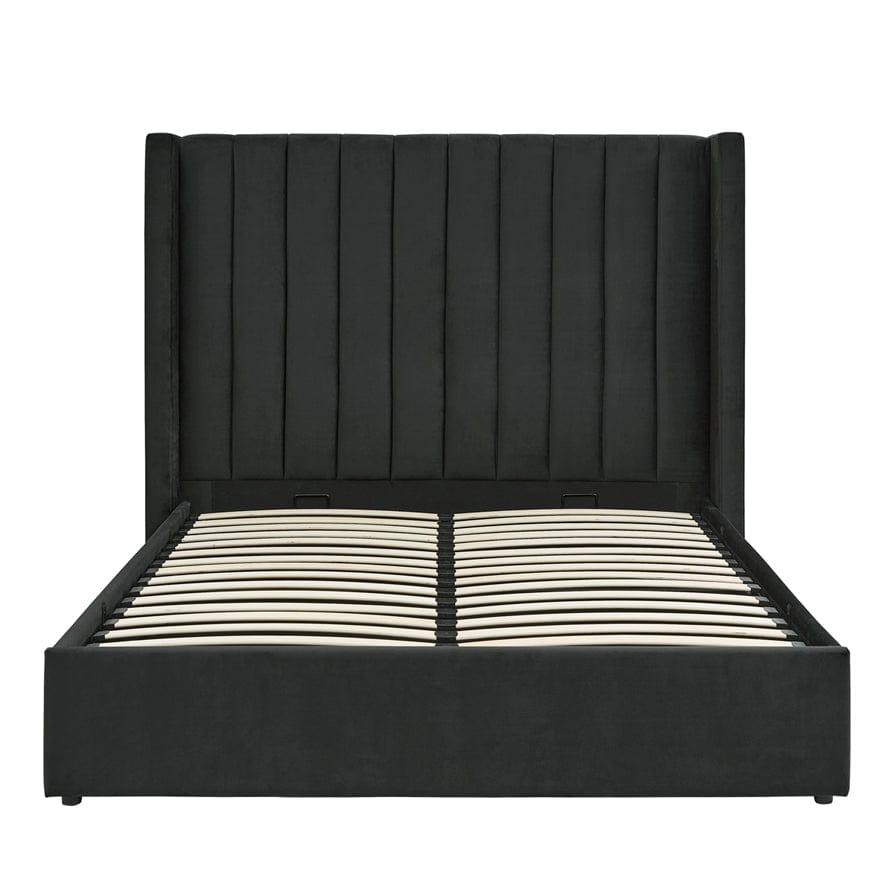 Madison Ottoman Storage Bed - Ink - DUSK