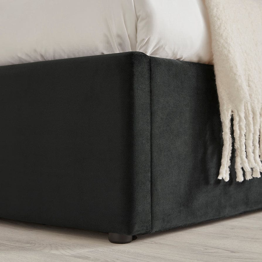 Madison Ottoman Storage Bed - Ink - DUSK