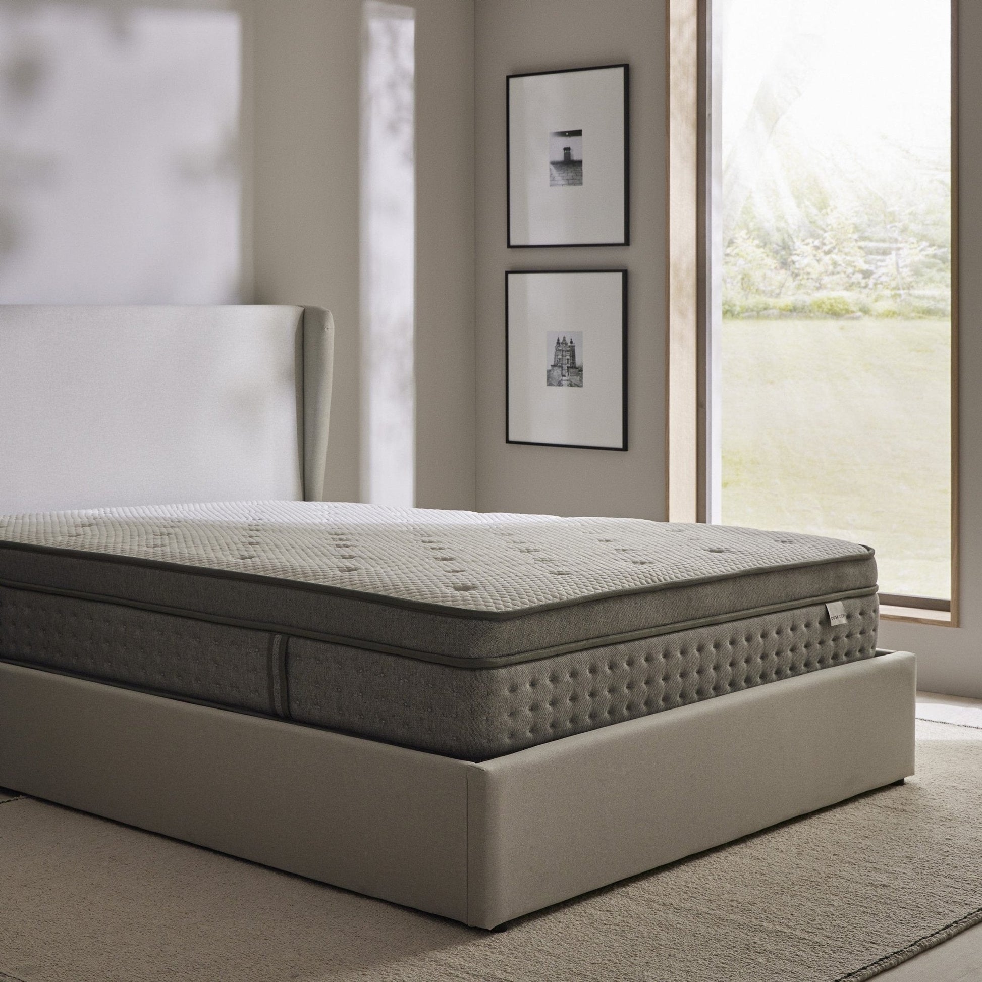 Memory Foam 4,000 Pocket Sprung Hybrid Mattress - Medium/Firm - DUSK