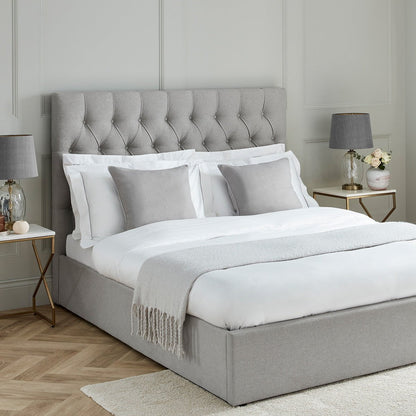 Middleton Ottoman Storage Bed - Grey - DUSK