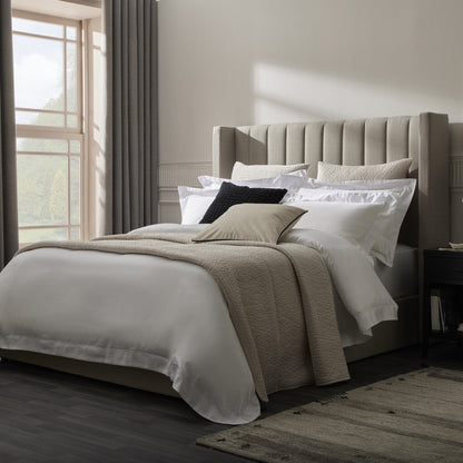 Milan Textured Matte Velvet Cushion Cover - Champagne - DUSK