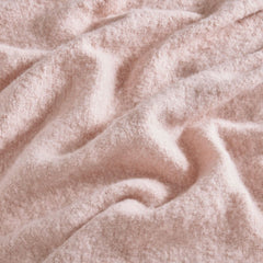 Mohair Style Throw 1.5m x 2m - Pink - DUSK