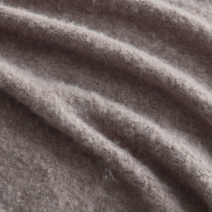 Mohair Throw 1.5m x 2m - Taupe - DUSK