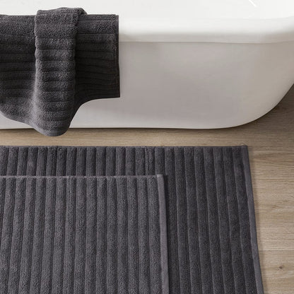 Monaco Supreme Cotton Bath Mat - Charcoal - DUSK