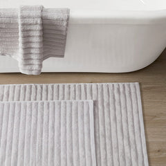 Monaco Supreme Cotton Bath Mat - Light Grey - DUSK