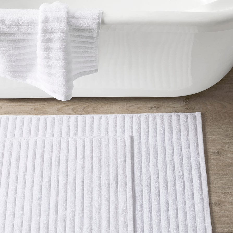 Monaco Supreme Cotton Bath Mat - White - DUSK