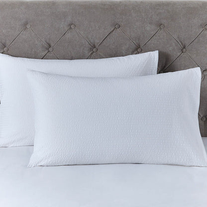 Mykonos Duvet Cover - 200 TC - Cotton - White - DUSK