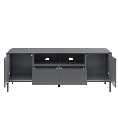 Nova 140cm TV Unit - Charcoal - DUSK