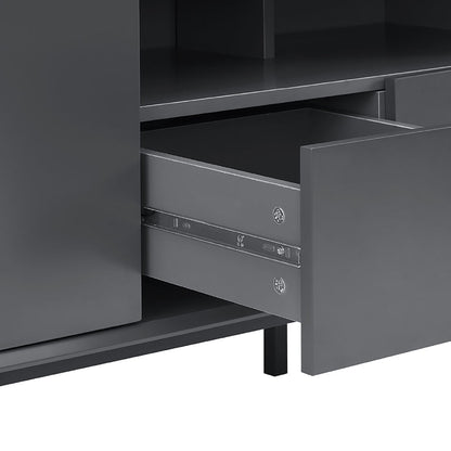 Nova 140cm TV Unit - Charcoal - DUSK