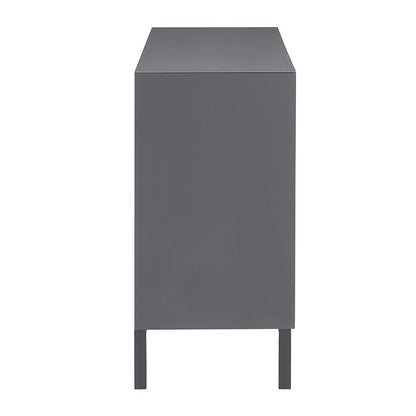 Nova Small Sideboard with Drawers - Charcoal - DUSK