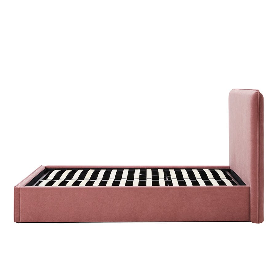 Oslo Ottoman Storage Bed - Dark Pink - DUSK