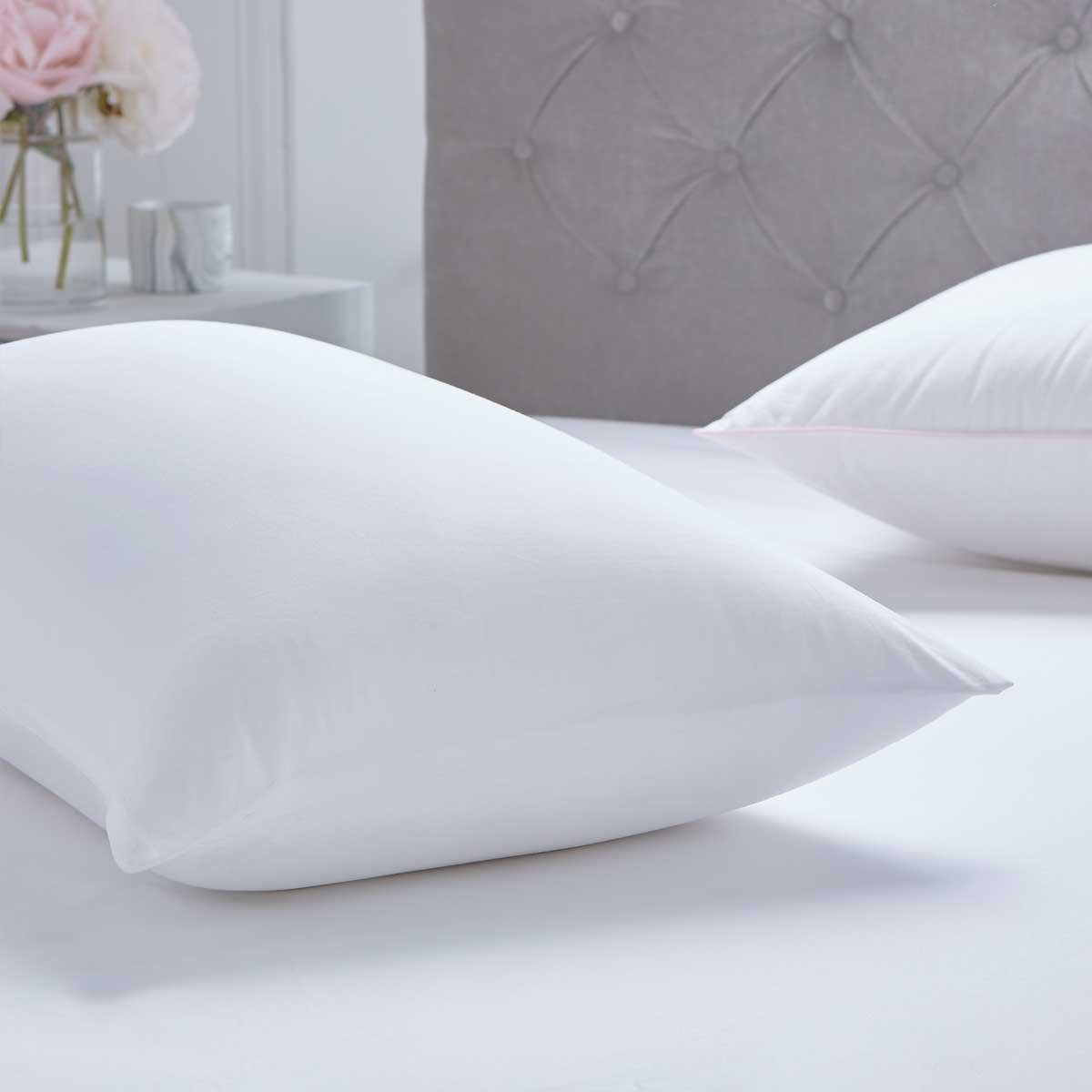 Pair of 100% Cotton Pillow Protectors - DUSK
