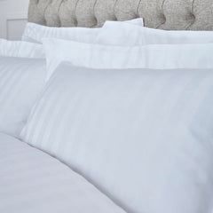 Pair Of Epsom Pillowcases - 400 Thread Count - White - DUSK