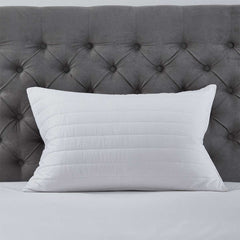Pair of Luxury Quilted 100% Cotton Pillow Protectors - DUSK