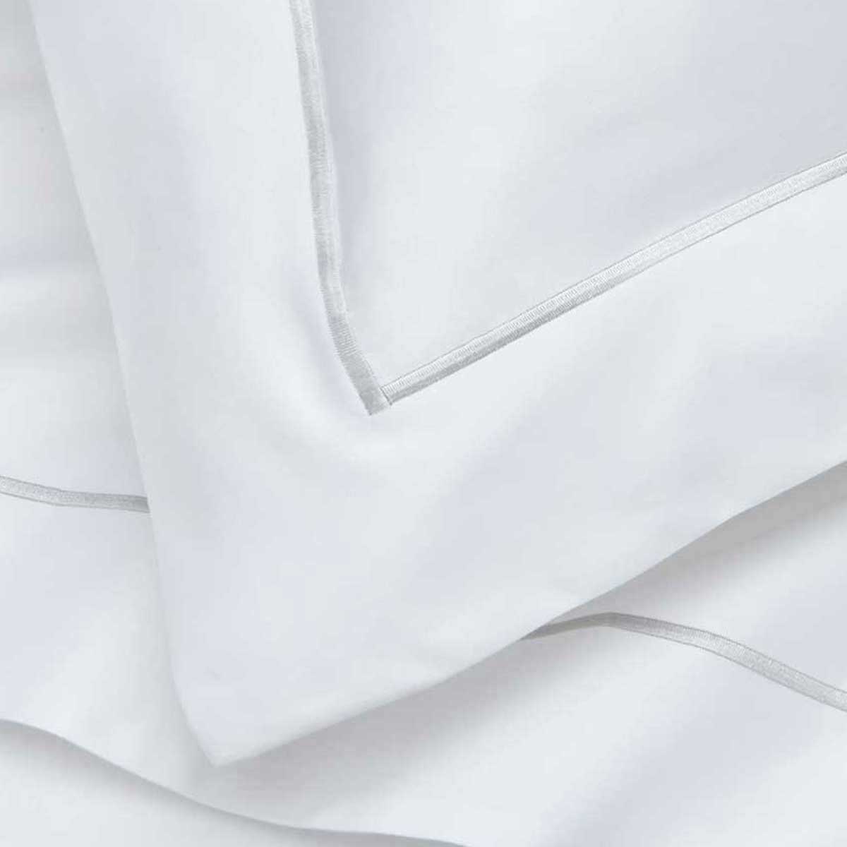 Pair of Mayfair Oxford Pillowcases - 400 TC - Egyptian Cotton - Grey - DUSK