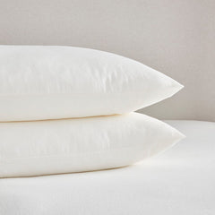 Pair of Pillowcases - Brushed Cotton - Off White - DUSK