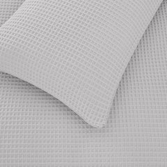 Pair of Portofino Pillowcases - 200 TC - Cotton - Light Grey - DUSK