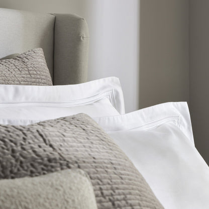 Pair of Regent Oxford Pillowcases - 400 TC - White - DUSK