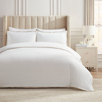 Pimlico 300 Thread Count Duvet Cover & Pillowcase set - Natural – DUSK