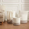 Plait Rope Storage Basket - Off White/Natural - DUSK
