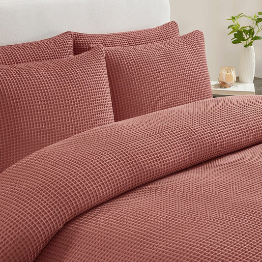 Portofino Duvet Cover - 200 TC - Cotton - Rust - DUSK