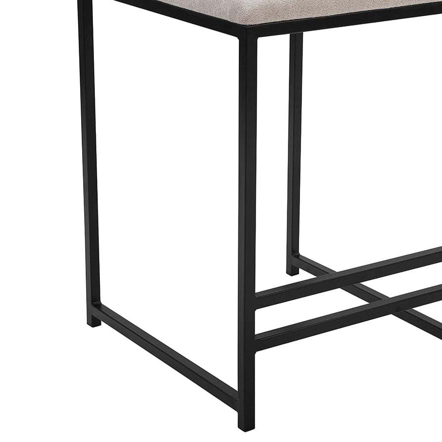 Rae Set Of 2 Barstools - Chenille - Light Natural - DUSK