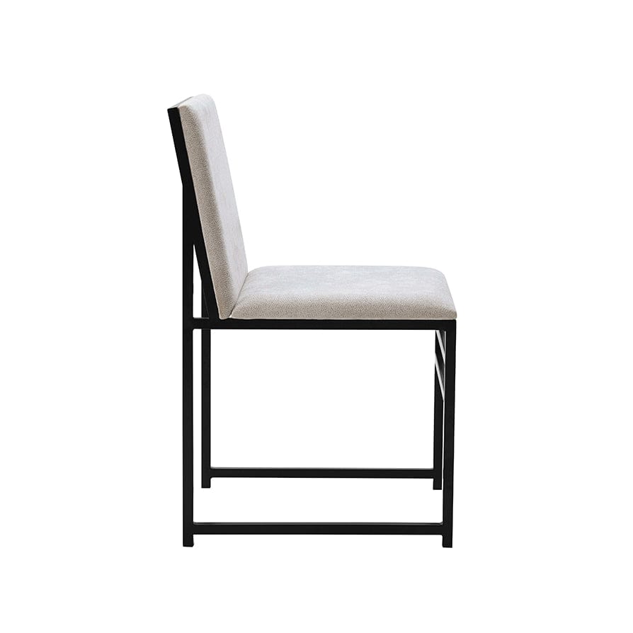 Rae Set Of 2 Dining Chairs - Chenille - Light Natural - DUSK