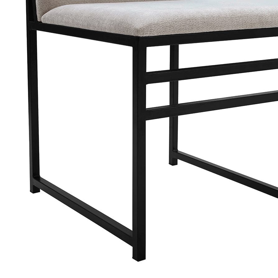 Rae Set Of 2 Dining Chairs - Chenille - Light Natural - DUSK
