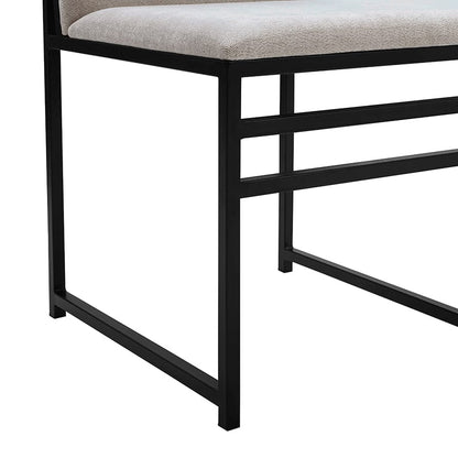 Rae Set Of 2 Dining Chairs - Chenille - Light Natural - DUSK