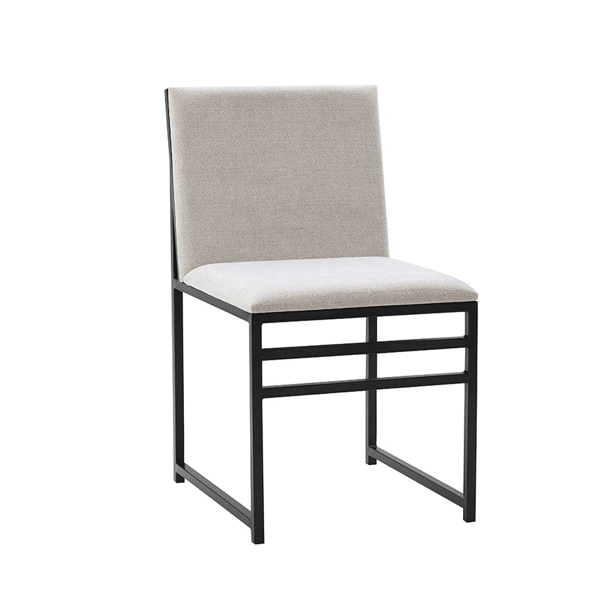Rae Set Of 2 Dining Chairs - Chenille - Light Natural - DUSK