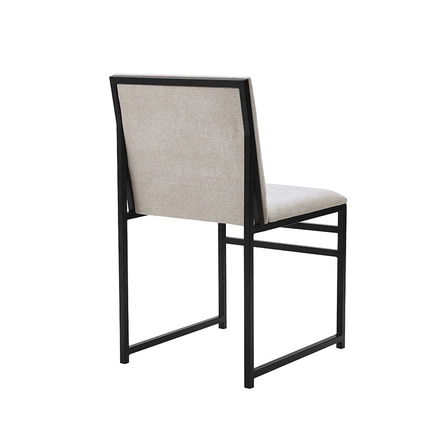 Rae Set Of 2 Dining Chairs - Chenille - Light Natural - DUSK
