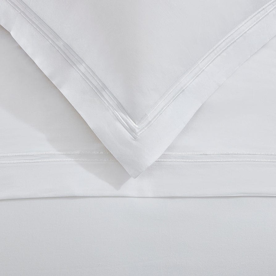 Regent Flat Sheet - 400 TC - White - DUSK