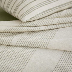 Relaxed Stripe Cushion Cover - Olive - DUSK