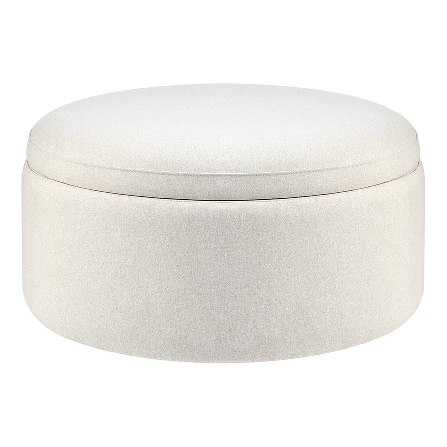 Round Storage Pouffe - Warm Natural - DUSK