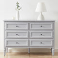 Ruby 6 Drawer Chest - Washed Stone - DUSK