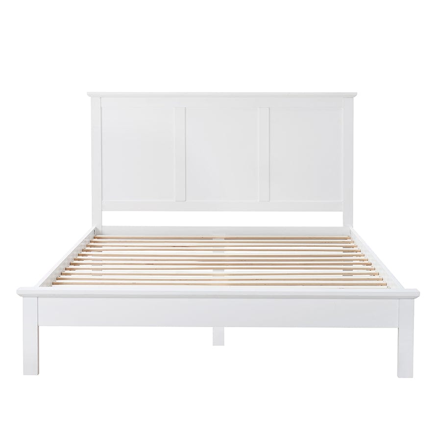 White bed store platform full