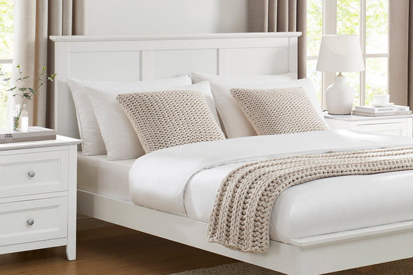 Salcombe Bed Frame - White - DUSK