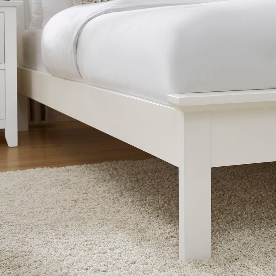 Salcombe Bed Frame - White - DUSK